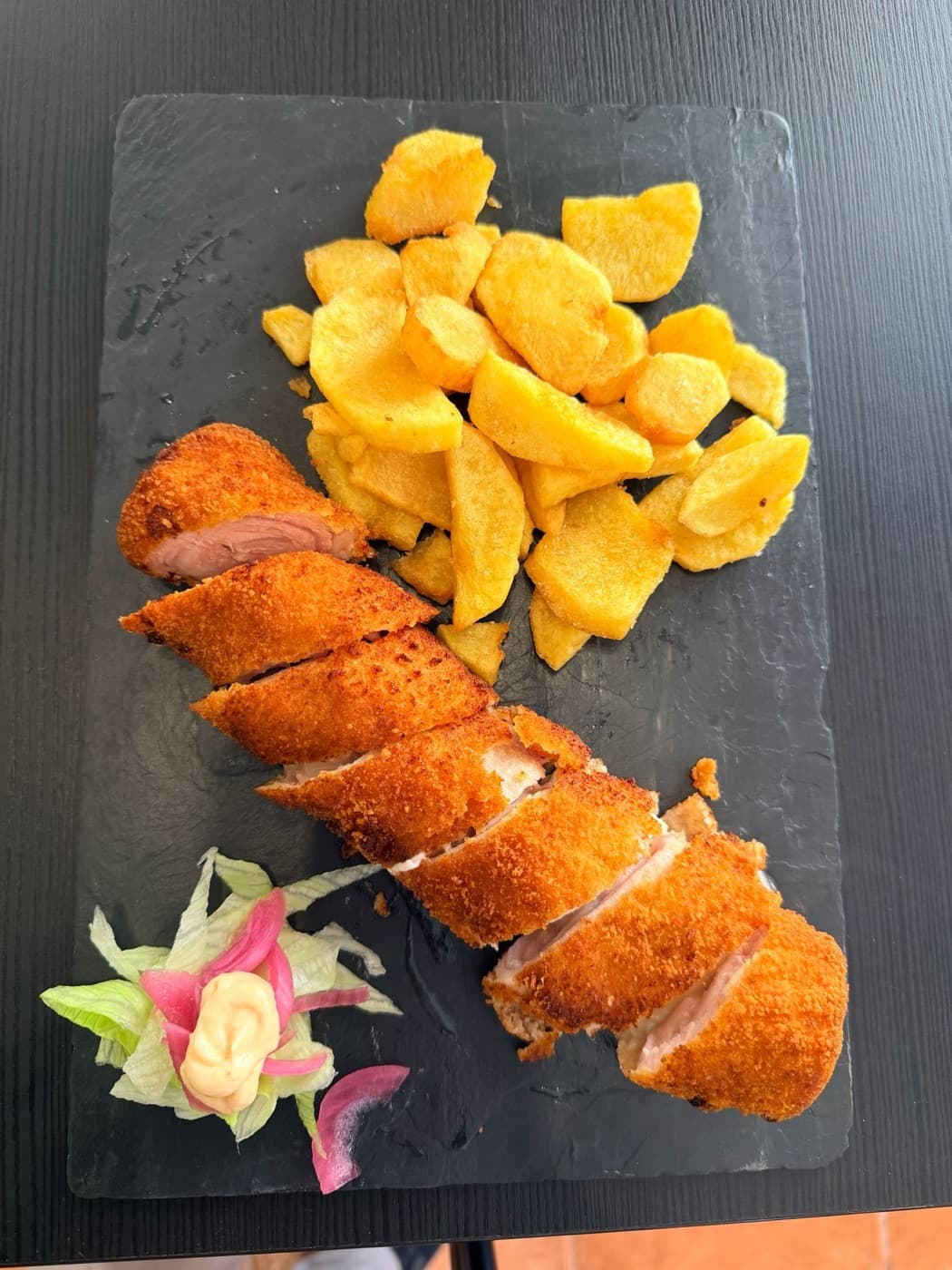 Flamenquín ibérico de Casa Ata, Torrox Costa