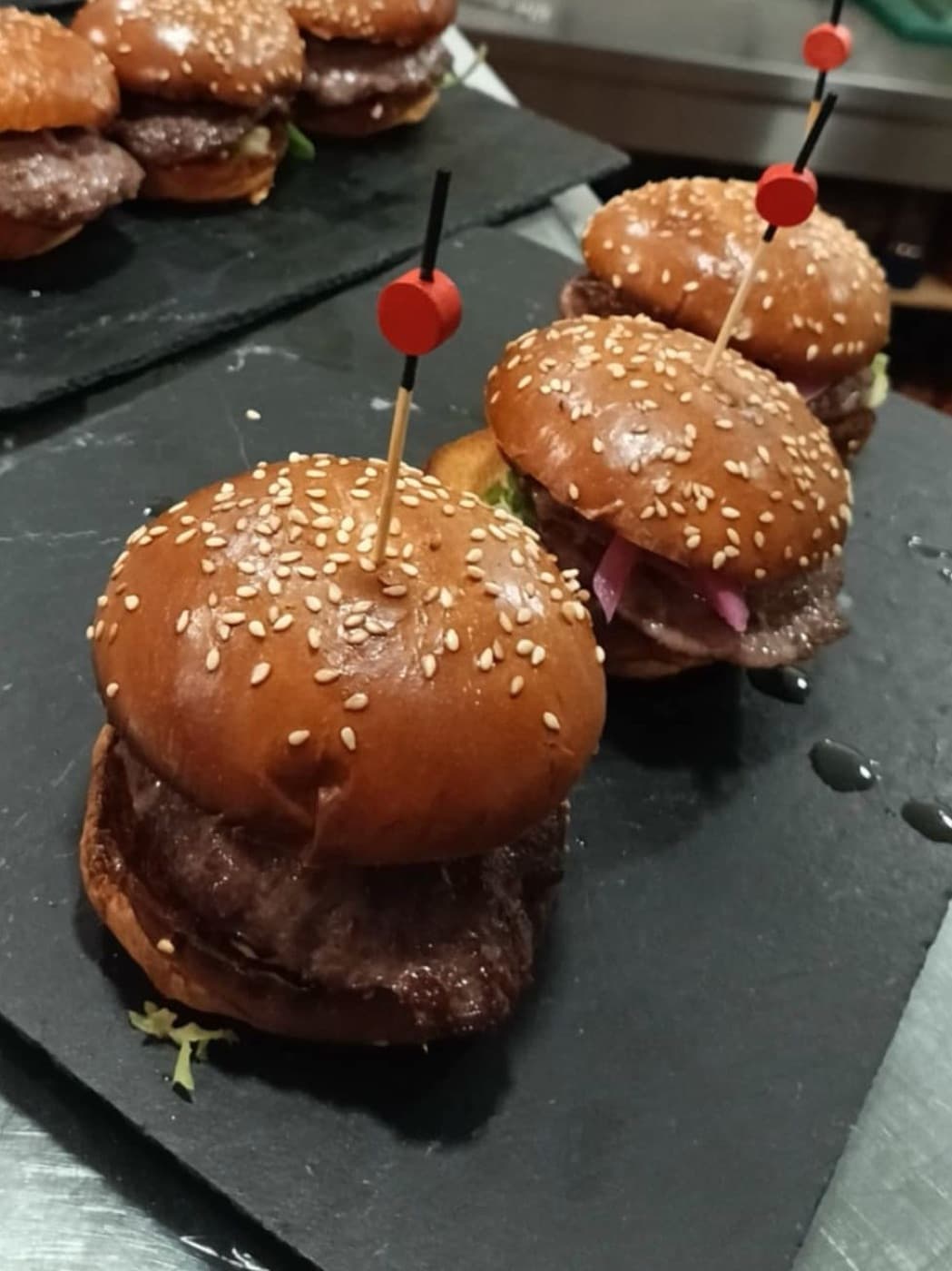 Mini burger gourmet 100% Angus de Casa Ata, Torrox Costa